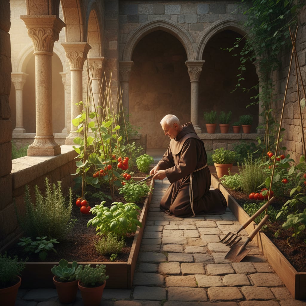 De moderne kloostertuin: Hoe middeleeuwse tuinbouwtechnieken vandaag nog steeds relevant zijn